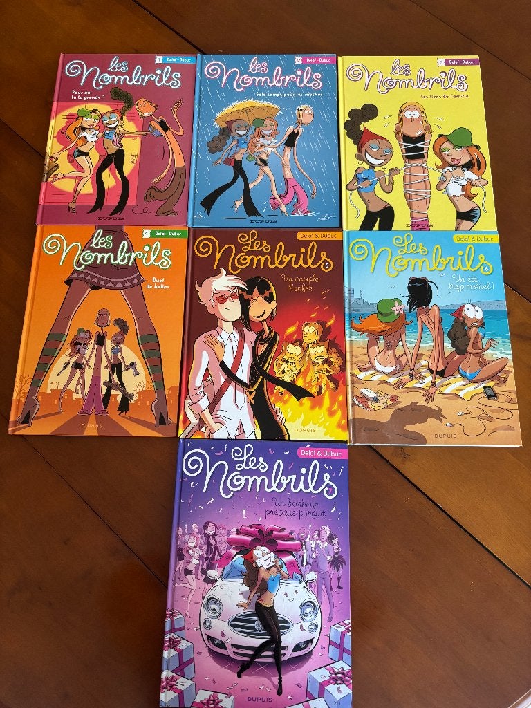 Lot de 7 BD Les Nombrils Delaf & Dubuc, Livres, Neuf, Plusieurs BD, Enlèvement ou Envoi, Delaf et Dubuc