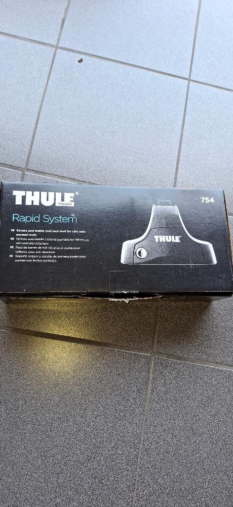 Thule Rapid System 754 + kit 1543, Enlèvement, Utilisé