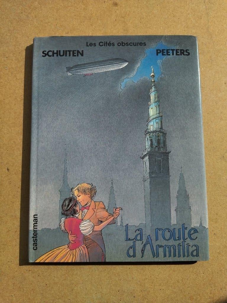 Les Cités obscures - La route d'Armilia / EO 1988, Enlèvement ou Envoi, Une BD, Comme neuf, Schuiten - Peeters