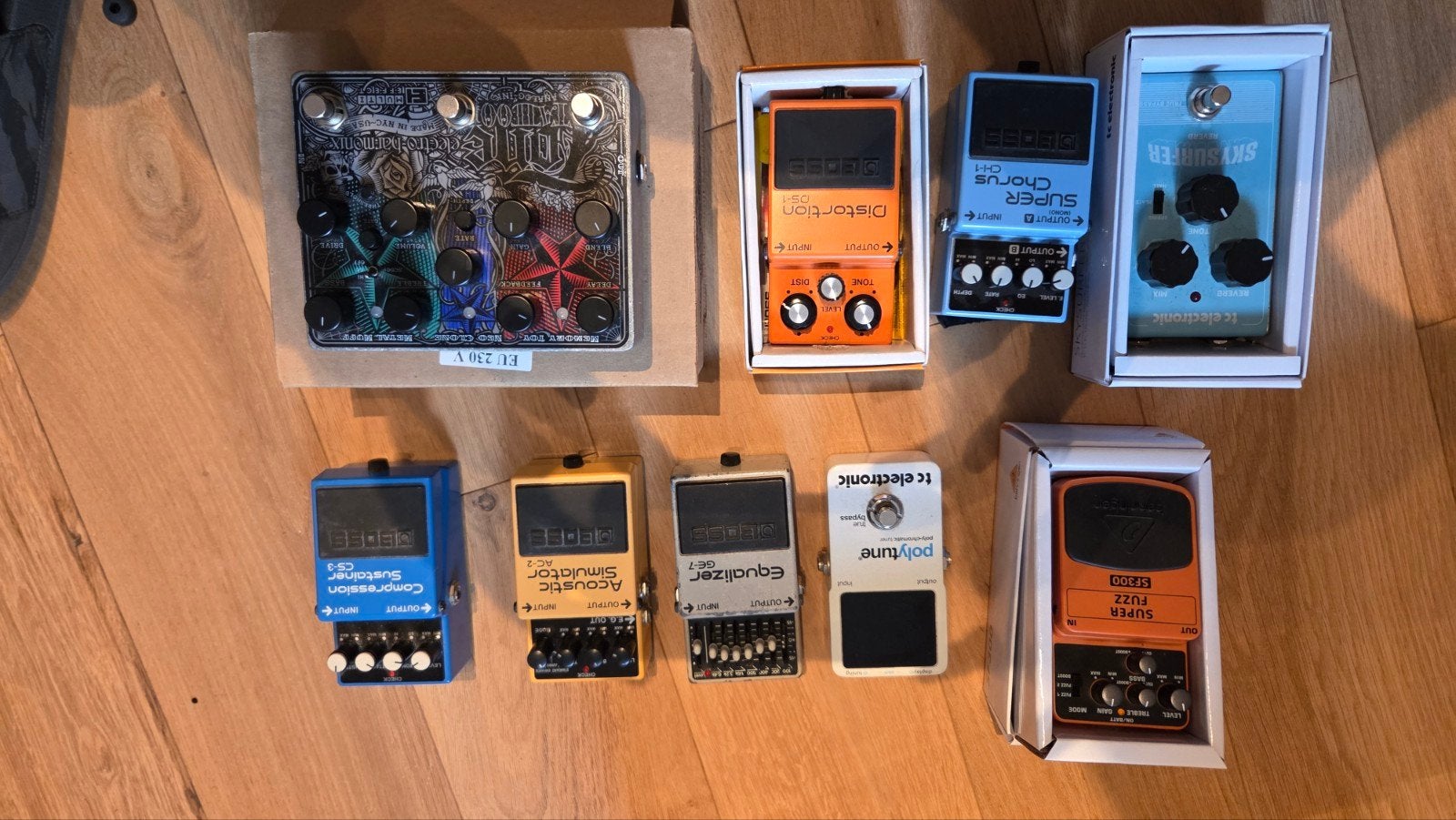 boss, tc electronic, ehx te koop, Ophalen of Verzenden, Chorus