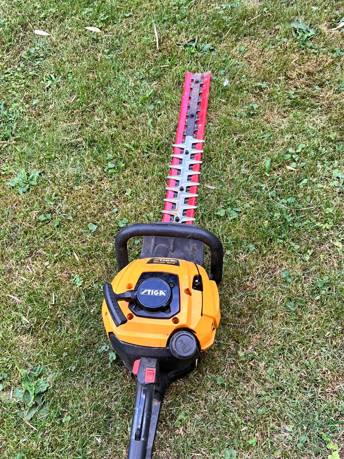 Stiga SHP 60 benzine heggenschaar, Tuin en Terras, Ophalen, Benzine