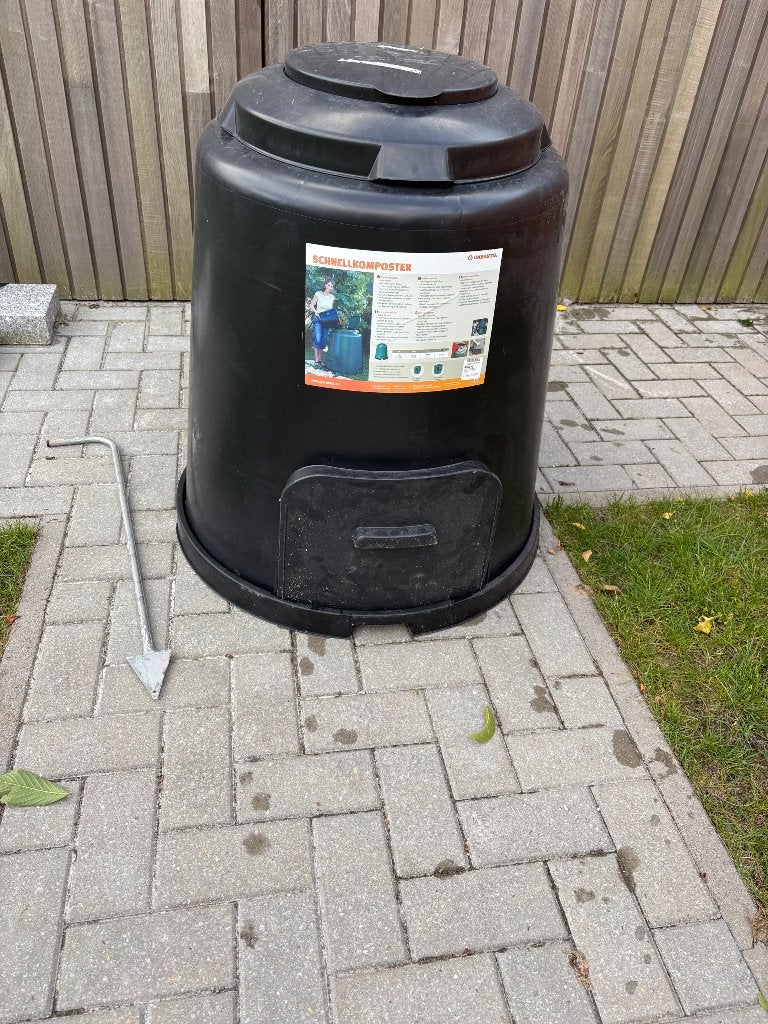 Compostvat 280 L met beluchtingsstok (nieuw), Tuin en Terras, Overige Tuin en Terras, Ophalen, Nieuw