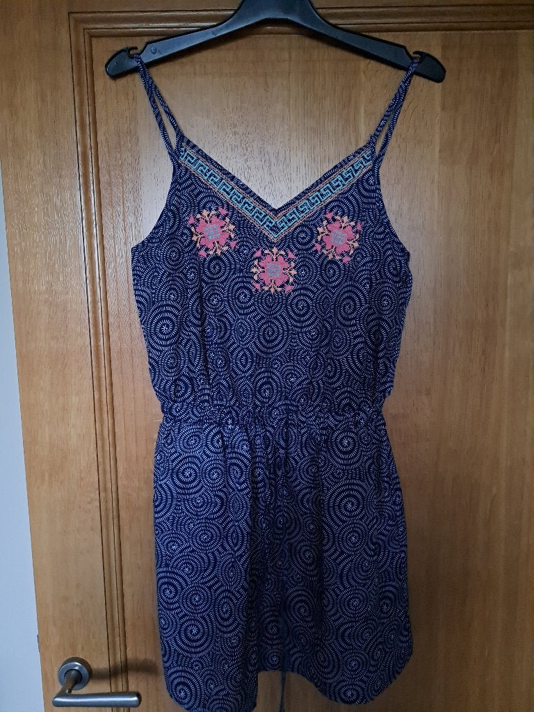 Playsuit atmosphere, Kleding | Dames, Jumpsuits, Atmosphere, Blauw, Ophalen of Verzenden, Zo goed als nieuw