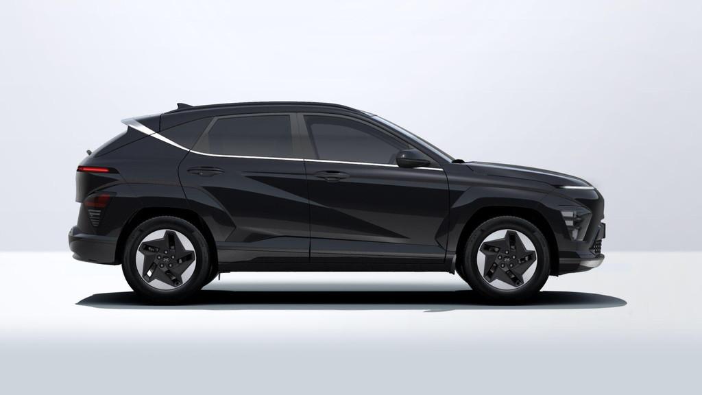 Hyundai Kona Electric Feel 65kWh Comfort Pack, Auto's, Stof, 1795 kg, Zwart, 510 km