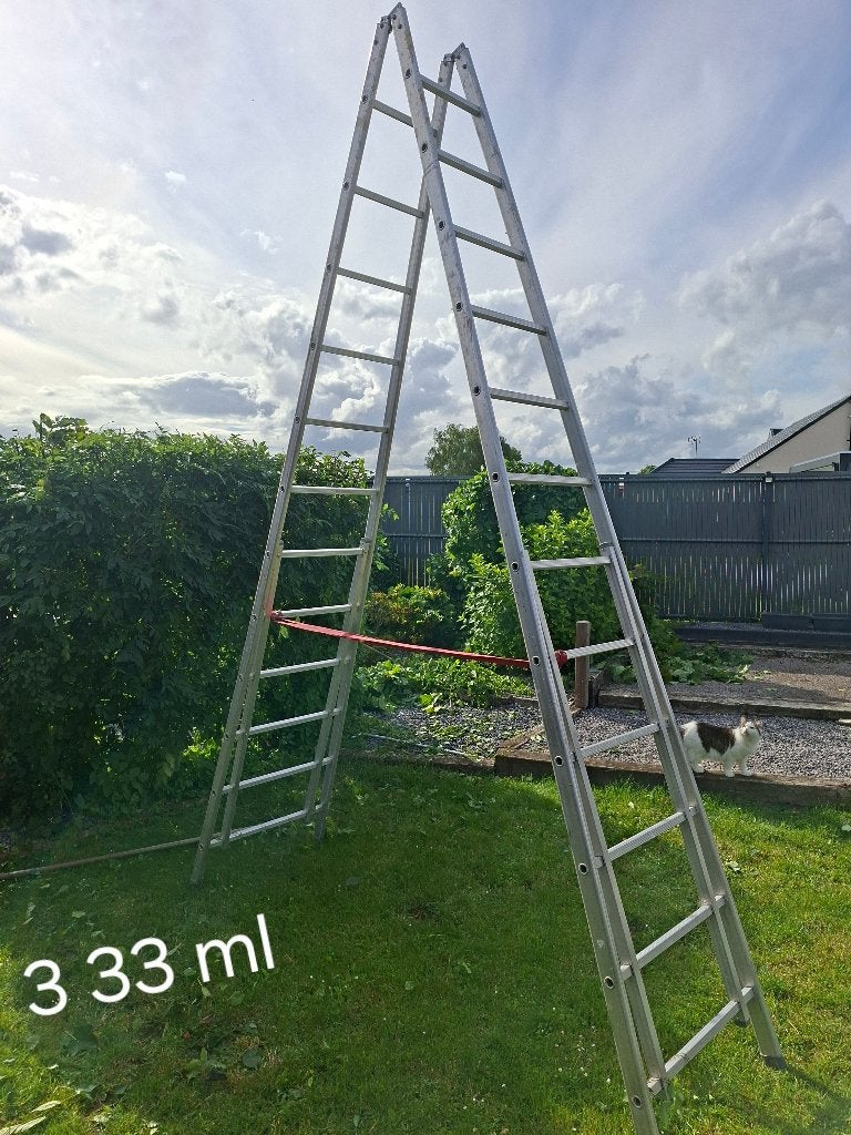 Échelle escabeau escabelle fortal 3.33m, Enlèvement, Comme neuf, Échelle, 2 à 4 mètres