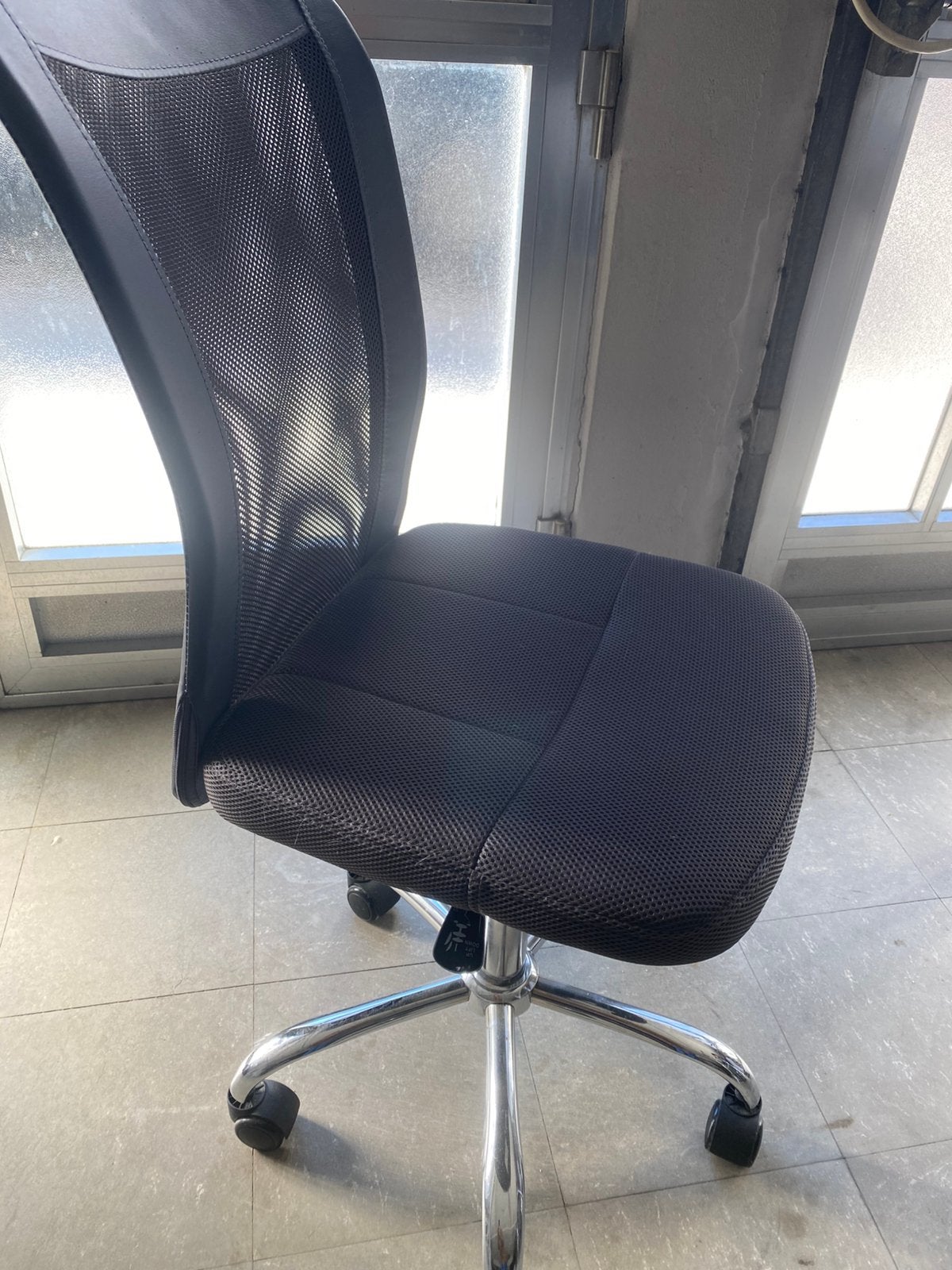 Bureau stoel, Ophalen of Verzenden, Nieuw, Grijs, Bureaustoel