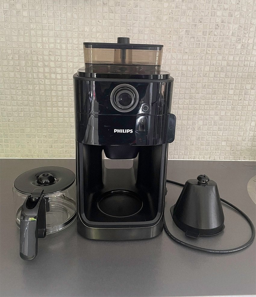 Te koop Philips Grind and Brew koffiezetapparaat, Elektronische apparatuur, Koffiezetapparaten, Koffiemachine, Zo goed als nieuw