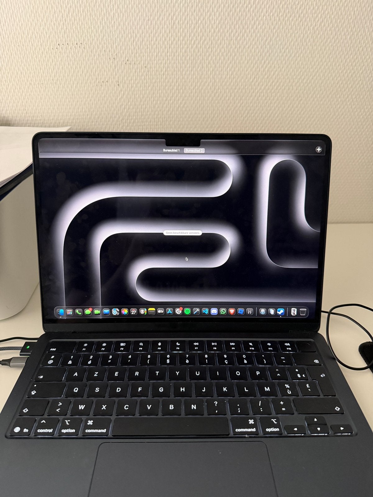 Macbook air 13 m4 256gb (16gb ram) + 128gb usb stick, Enlèvement ou Envoi, 13 pouces, Comme neuf, SSD