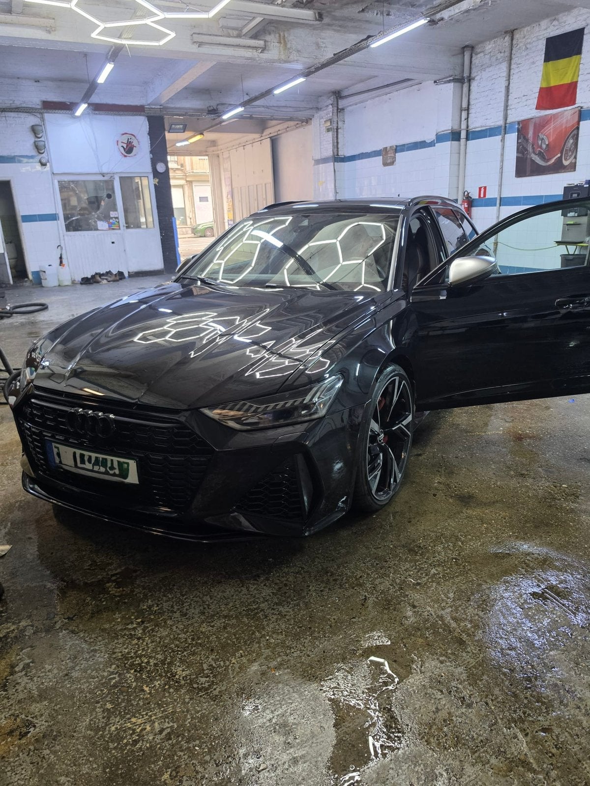 RS6 2020, Auto's, Automaat, Zwart, Alcantara, 360° camera