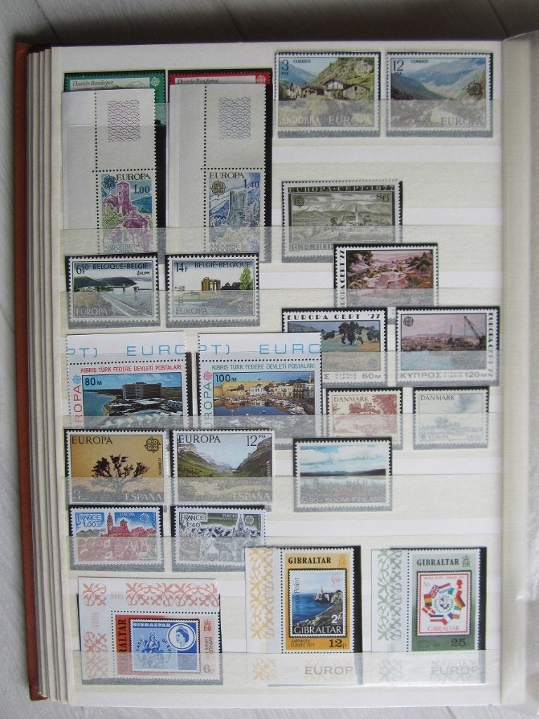 EUROPA CEPT - Année 1977 complète (xx), Postzegels en Munten, Postzegels | Thematische zegels, Ophalen of Verzenden, Postfris