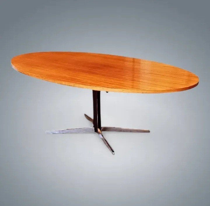 Table vintage ajustable J.M Thomas Wilhelm Renz 1960's, Maison & Meubles, Enlèvement