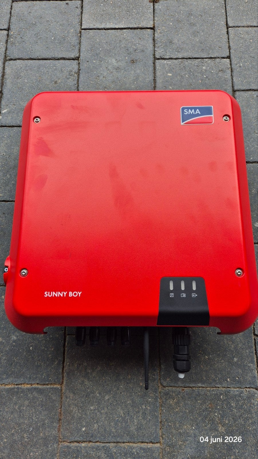 SMA Sunnyboy 5.0 5kw, Ophalen