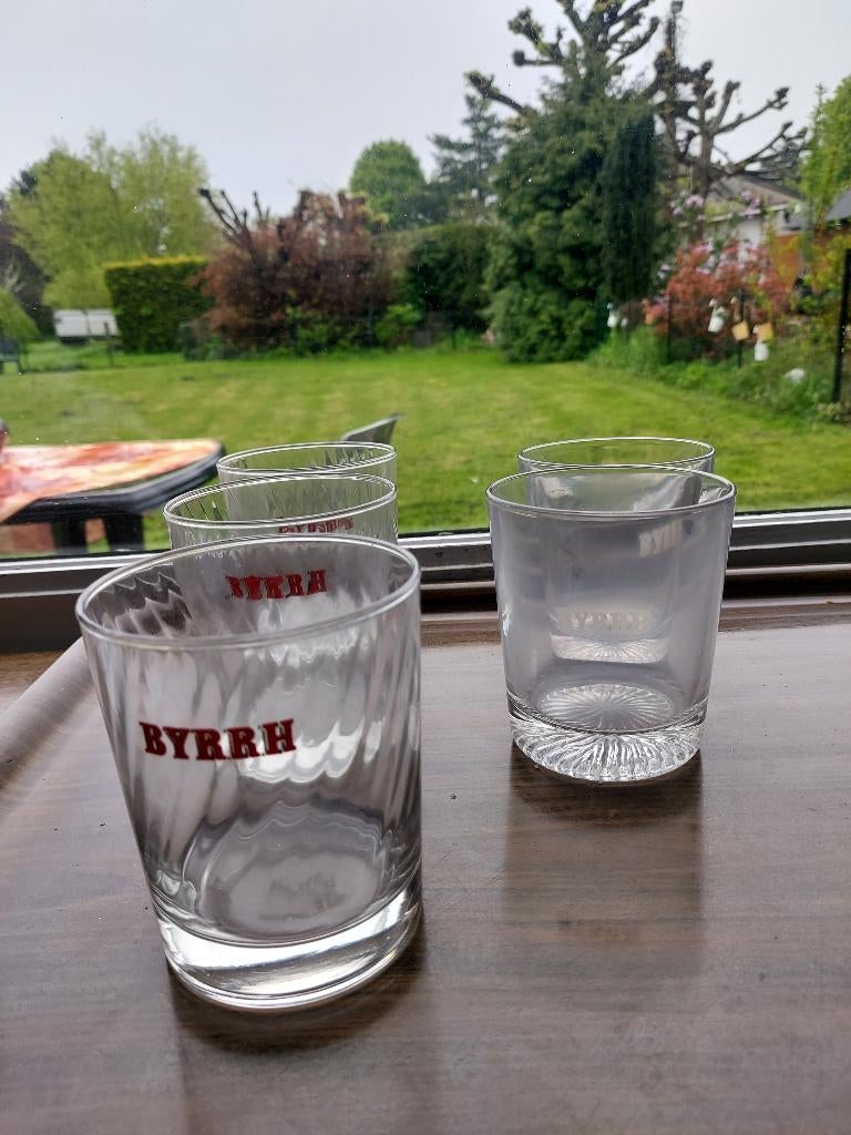 verres apéro BYRRH, Enlèvement ou Envoi, Comme neuf, Autres types