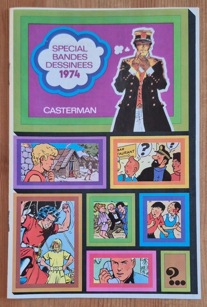 Catalogue bandes dessinées Casterman 1974 Tintin Alix, Enlèvement ou Envoi, Une BD, Comme neuf, HERGE