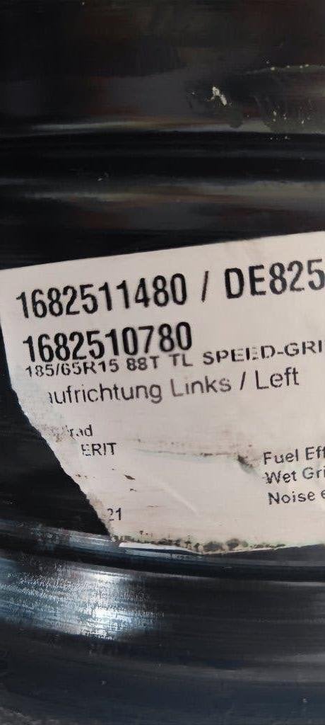 4 velgen van plaatstaal, Auto-onderdelen, Banden en Velgen, Ophalen, Gebruikt, 15 inch, Velg(en)