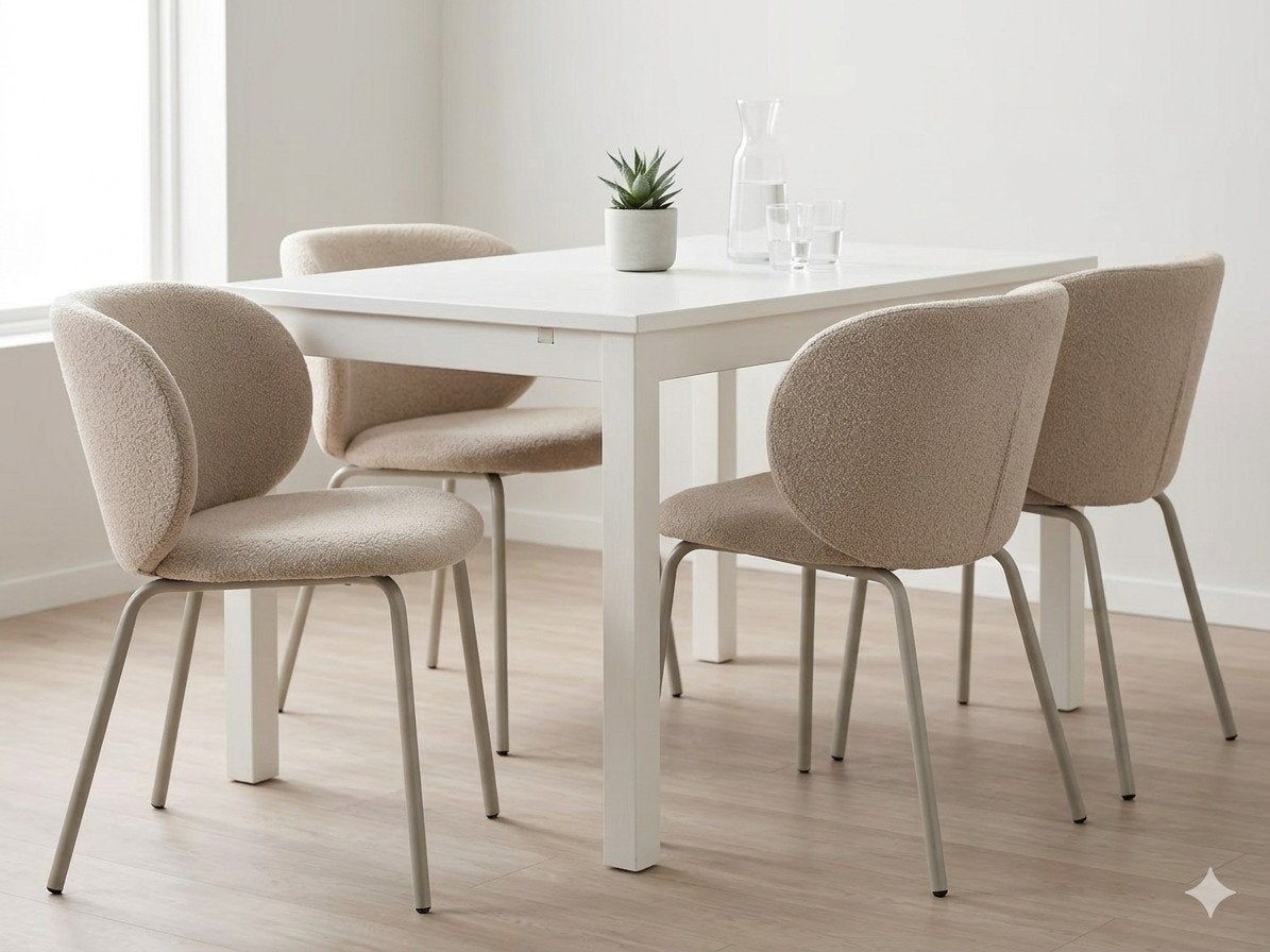 Eetkamerstoelen krylbo 4x, Huis en Inrichting, Tafels | Eettafels, Ophalen, Metaal