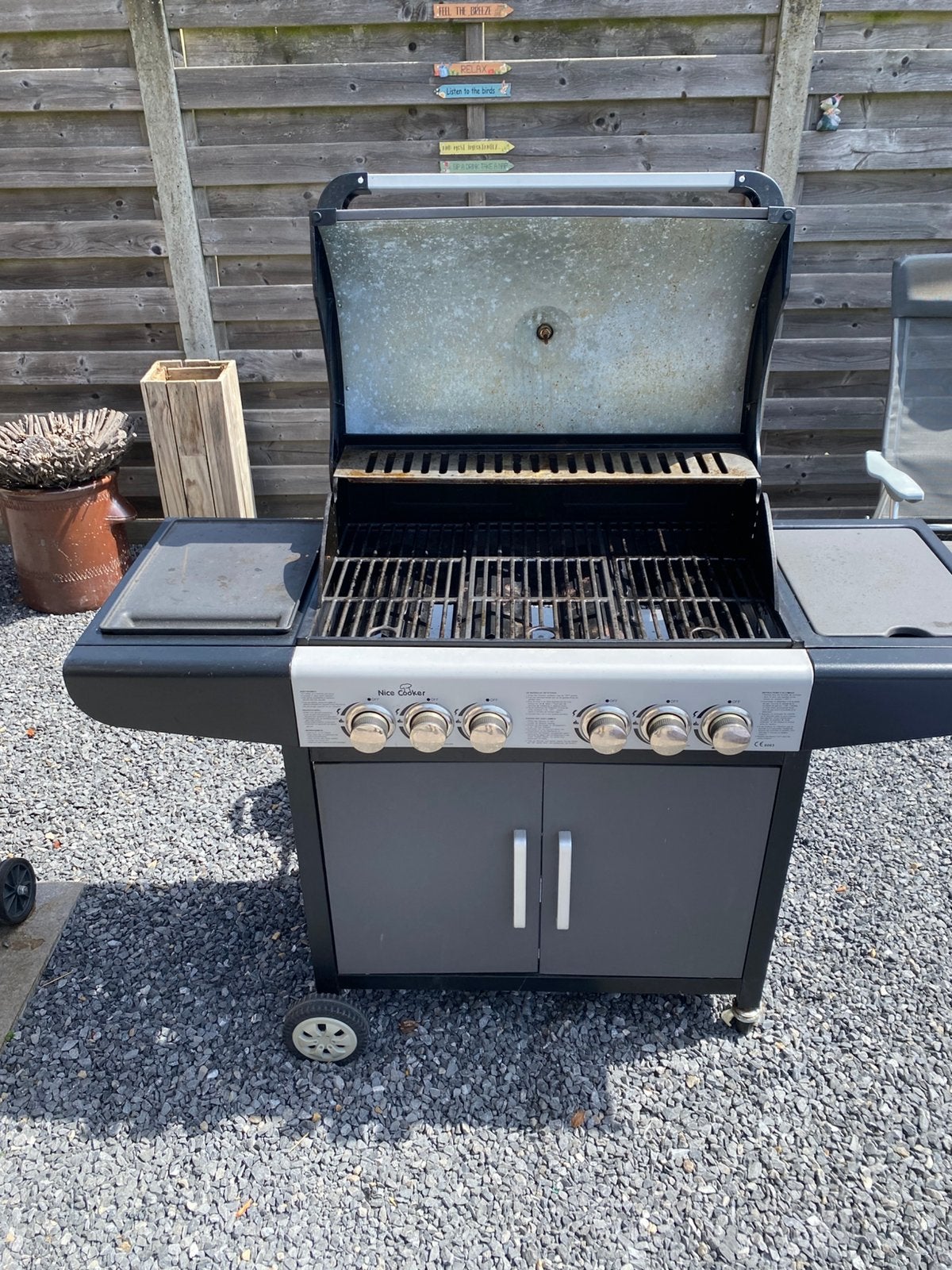 Bbq, Ophalen, Gebruikt