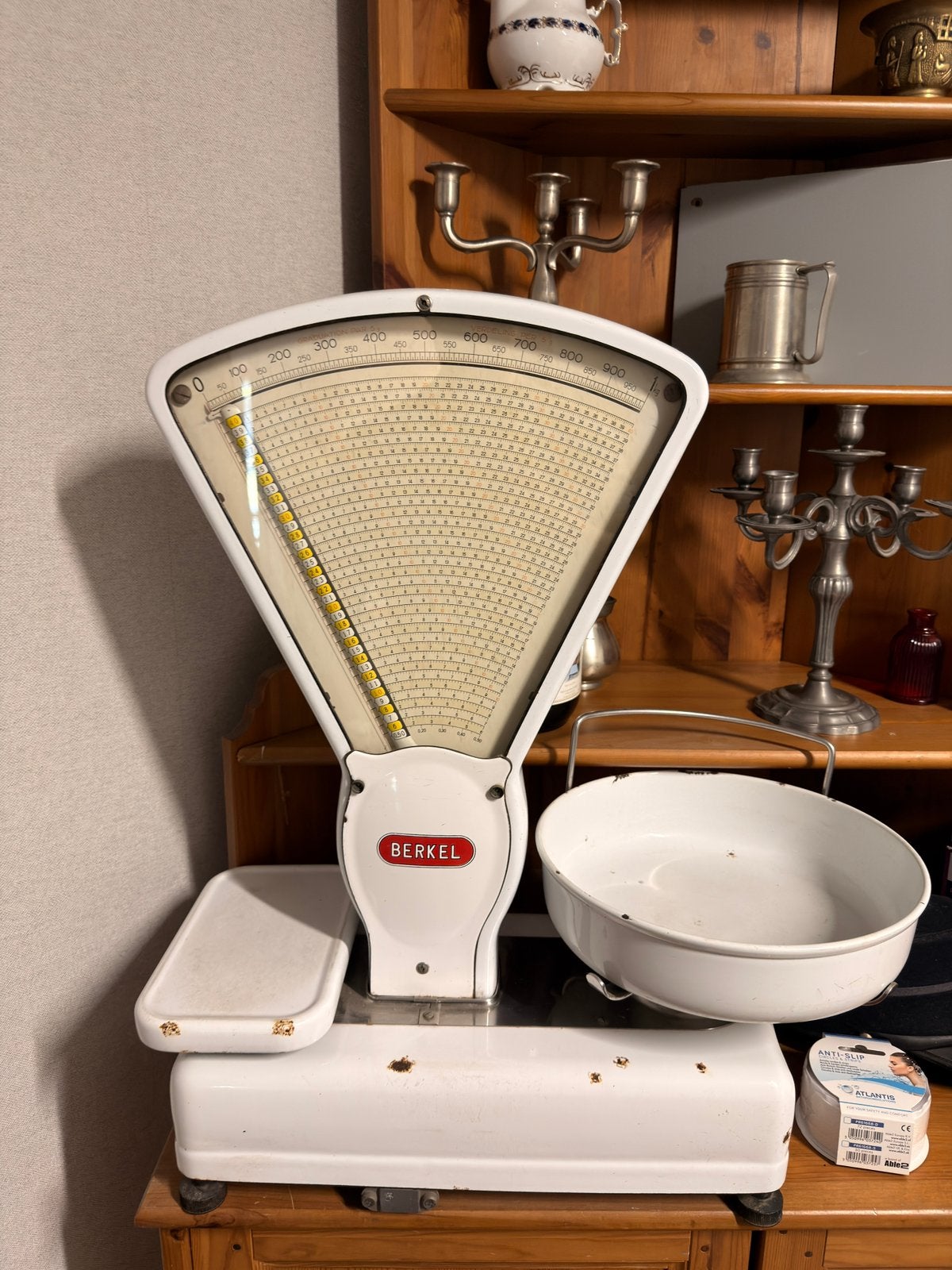 Berkel vintage winkelweegschaal – origineel, Ophalen, Gebruikt, Winkelweegschaal