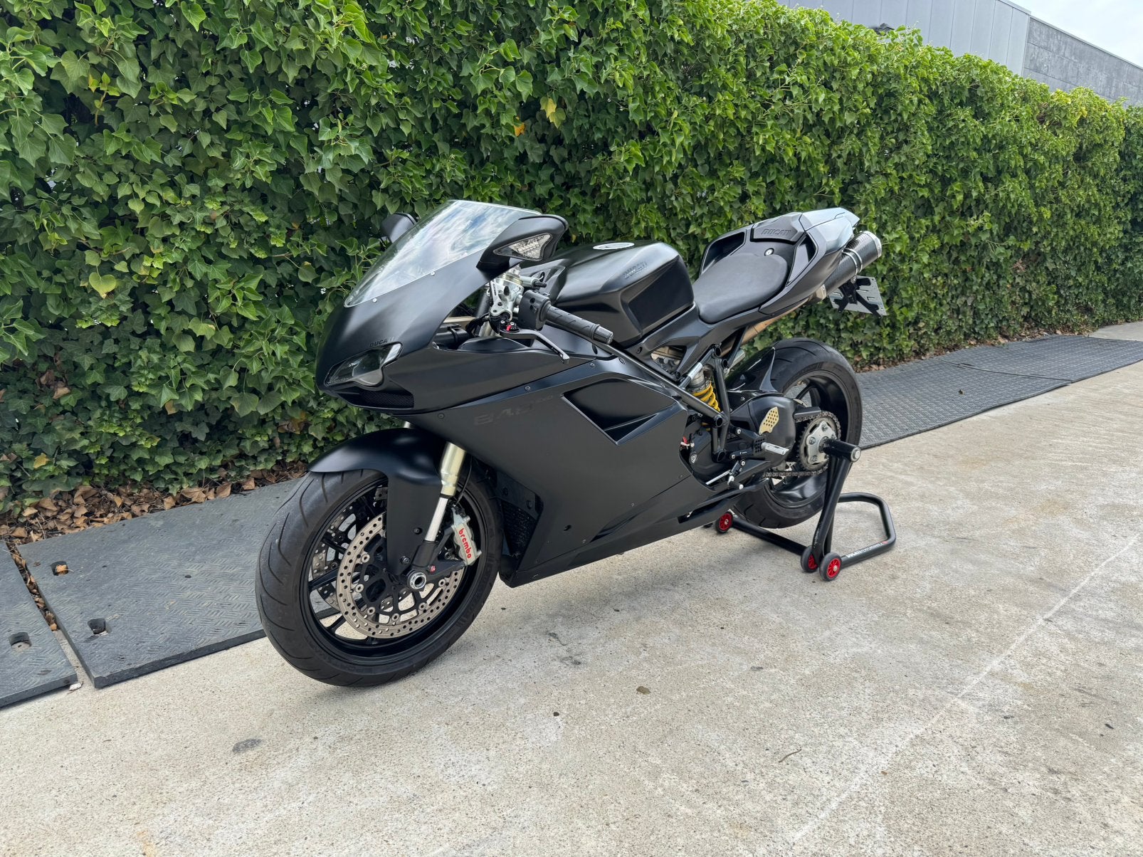 Ducati 848 EVO, LED Verlichting, 2 cilinders, Sport, Handgeschakeld