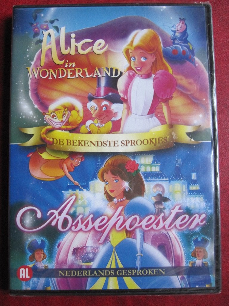 Alice au pays des merveilles + Cinderella (2 disques) neuf d, Enlèvement ou Envoi, Dessin animé, Tous les âges, Américain