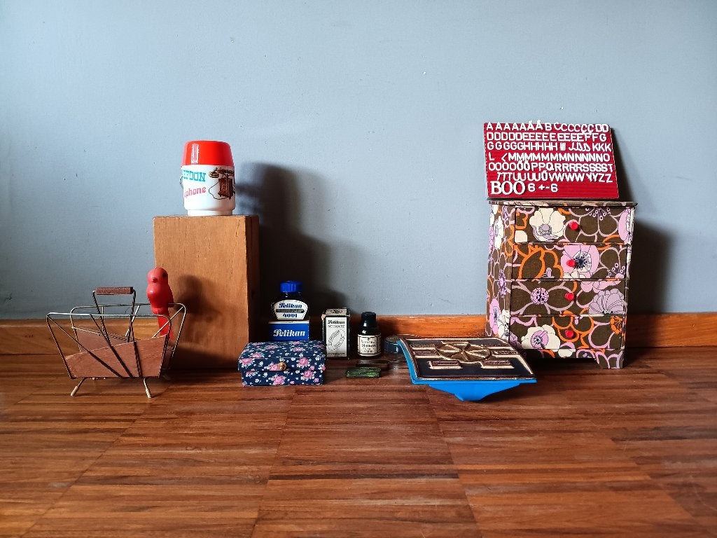 Lot de fournitures de bureau en brocante, Enlèvement ou Envoi