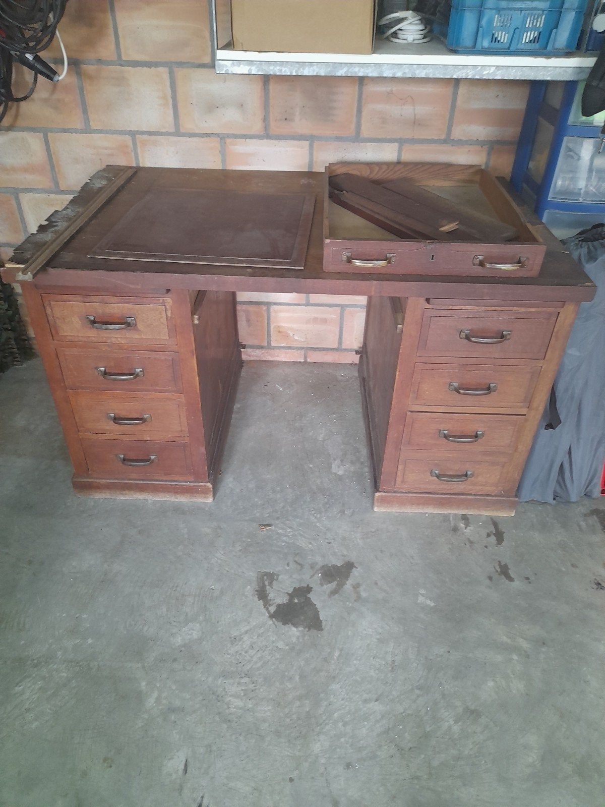 Oude bureau, Antiek en Kunst, Ophalen