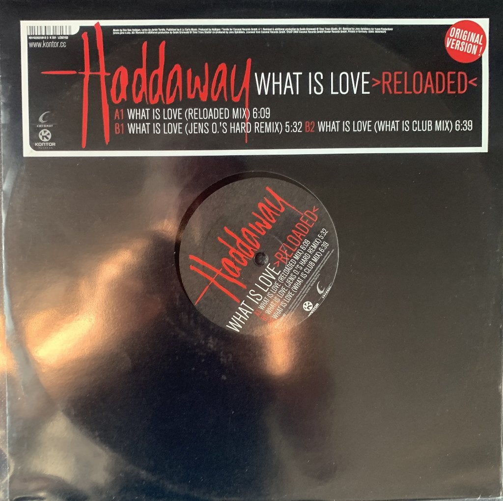 Haddaway – What Is Love (Reloaded), Enlèvement ou Envoi, Trance