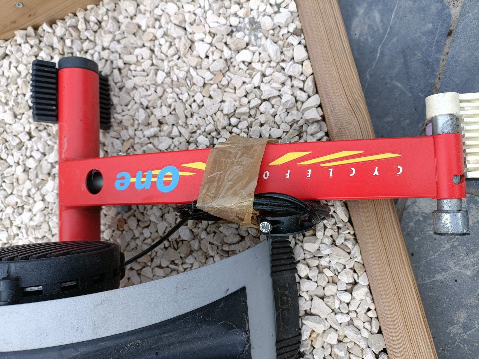 fiets rollen, Ophalen, Gebruikt