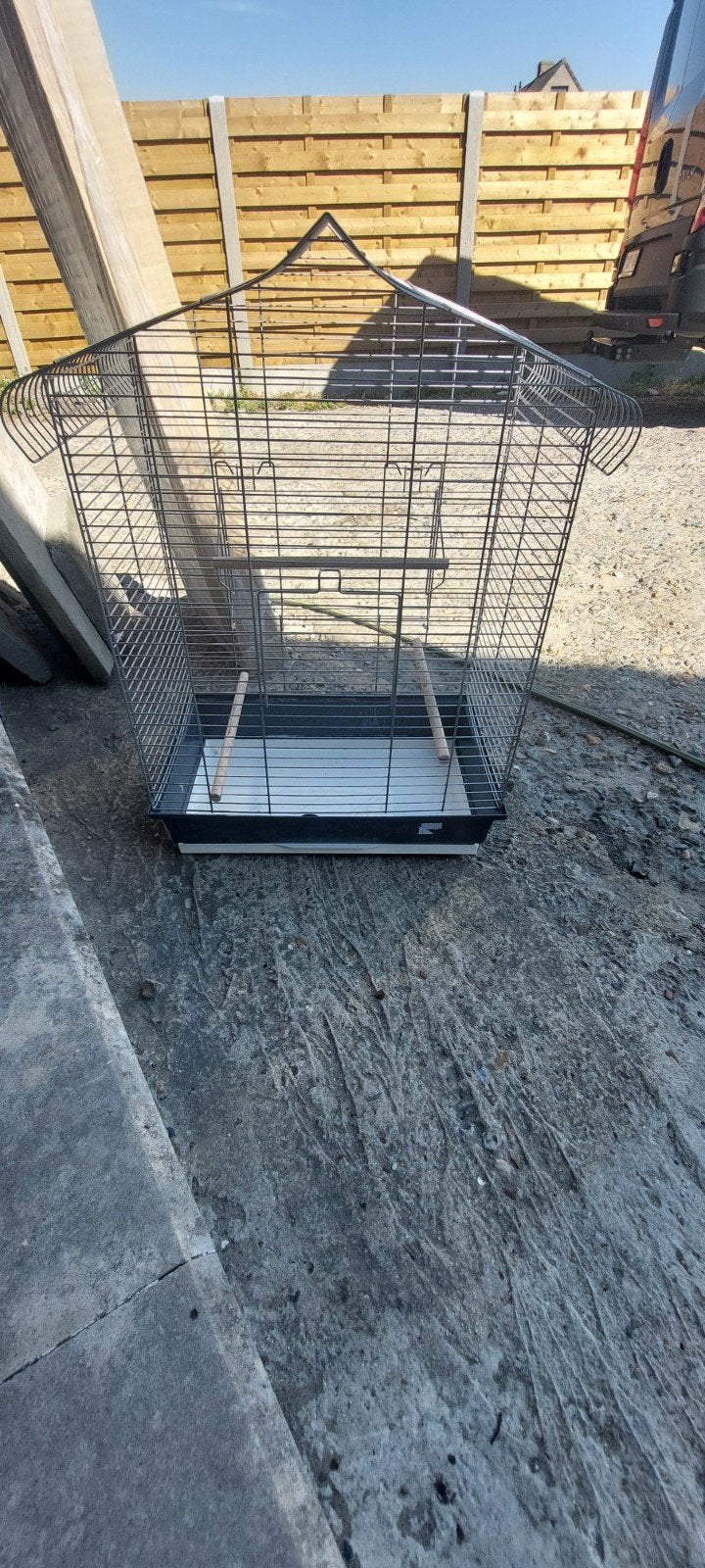 Vogelkooi, Ophalen, Vogelkooi