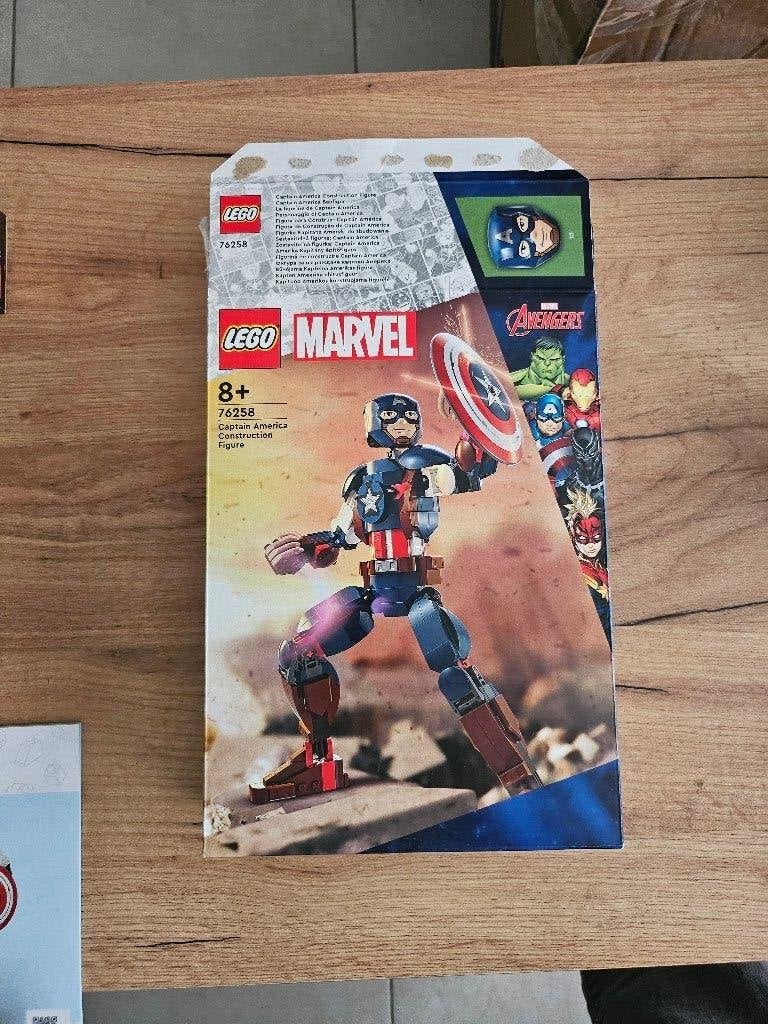 Lego 76258 Captain America Construction Figure, Inclusief instructies, Marvel, Lego, Ophalen of Verzenden