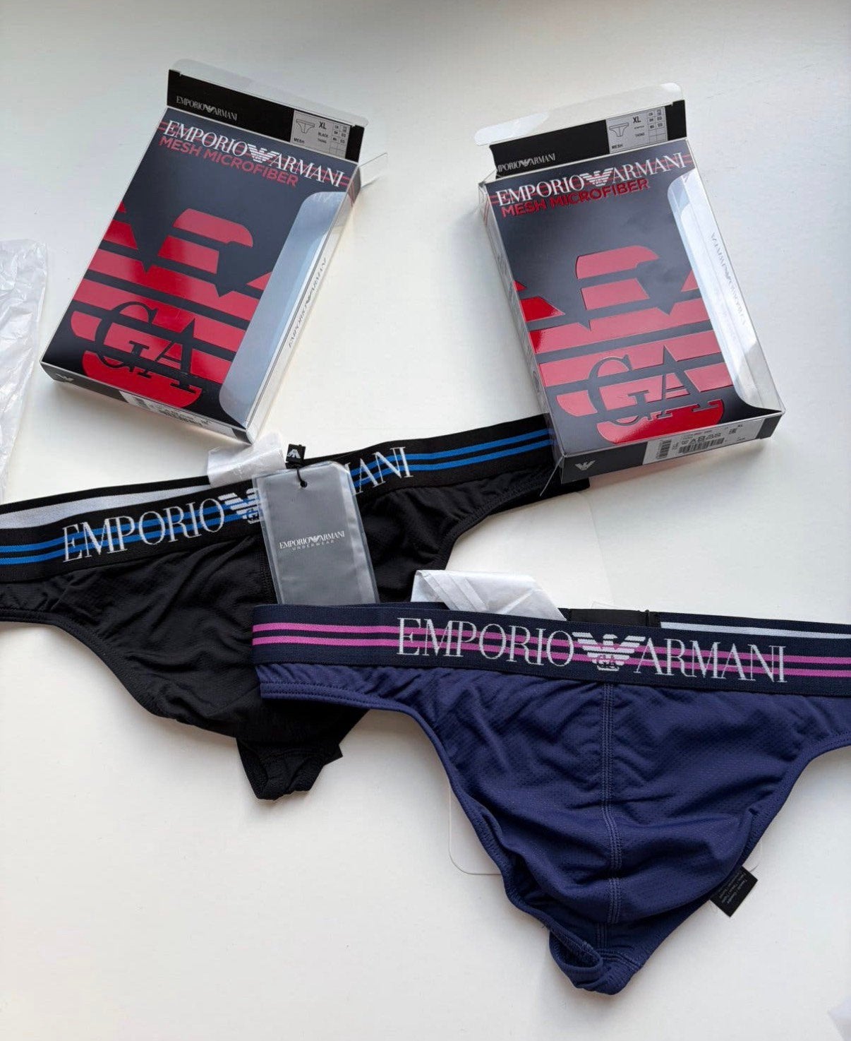 String en microfibre Emporio Armani pour homme, Vêtements | Hommes, Envoi, Autres couleurs, Slip