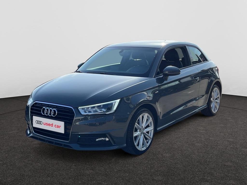 Audi A1 GARANTIE*WEINIG KM'S*SENSOREN A*BLUETOOTH, Auto's, Audi, A1, Handgeschakeld, Zilver of Grijs, 98 g/km
