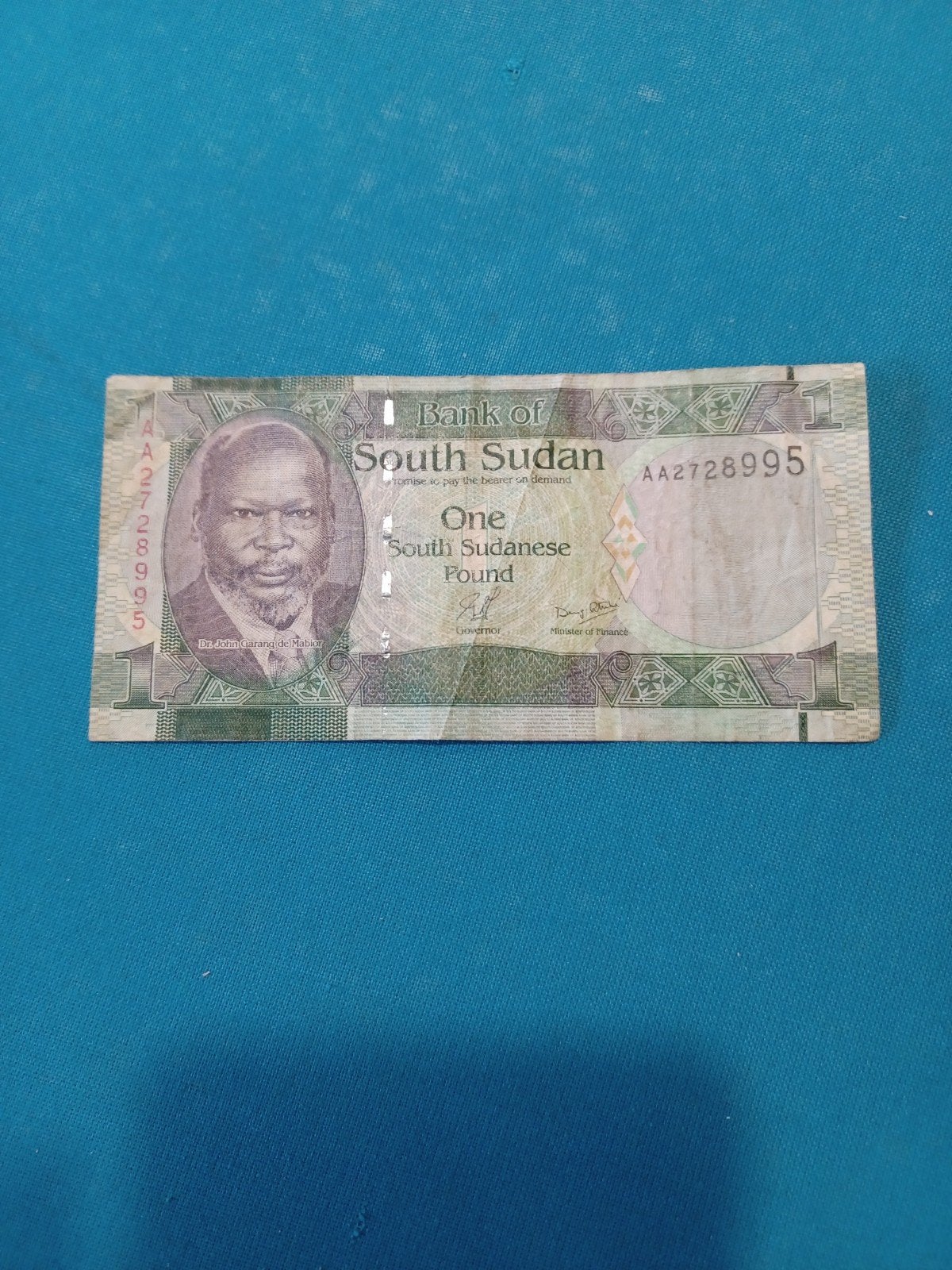 SOUTH SUDAN 1 POUND 2011, Timbres & Monnaies, Billets de banque | Afrique, Enlèvement ou Envoi