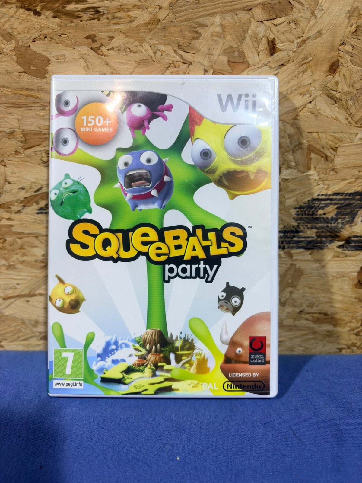 Nintendo Squeeballs Party Wii Game, Games en Spelcomputers, Ophalen of Verzenden, Zo goed als nieuw