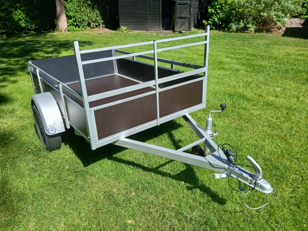 Aanhangwagen 2 m x 1,3 m - 750 kg, Auto diversen, Aanhangers en Bagagewagens, Ophalen, Zo goed als nieuw