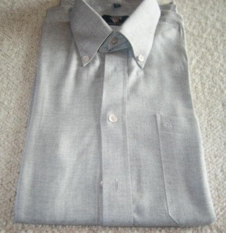 Chemise gris clair « Elmior » m 40, Enlèvement, Comme neuf