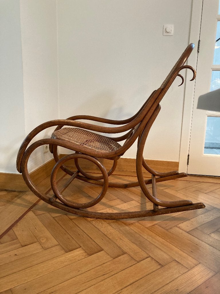 Rocking chair à restaurer, Antiquités & Art, Enlèvement
