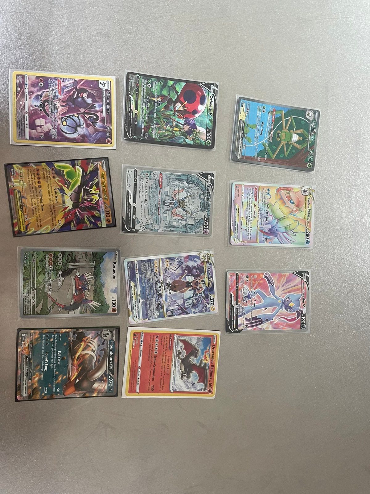 Zeldzame pokemon kaarten plus sleeves perfecte staat., Ophalen of Verzenden, Nieuw
