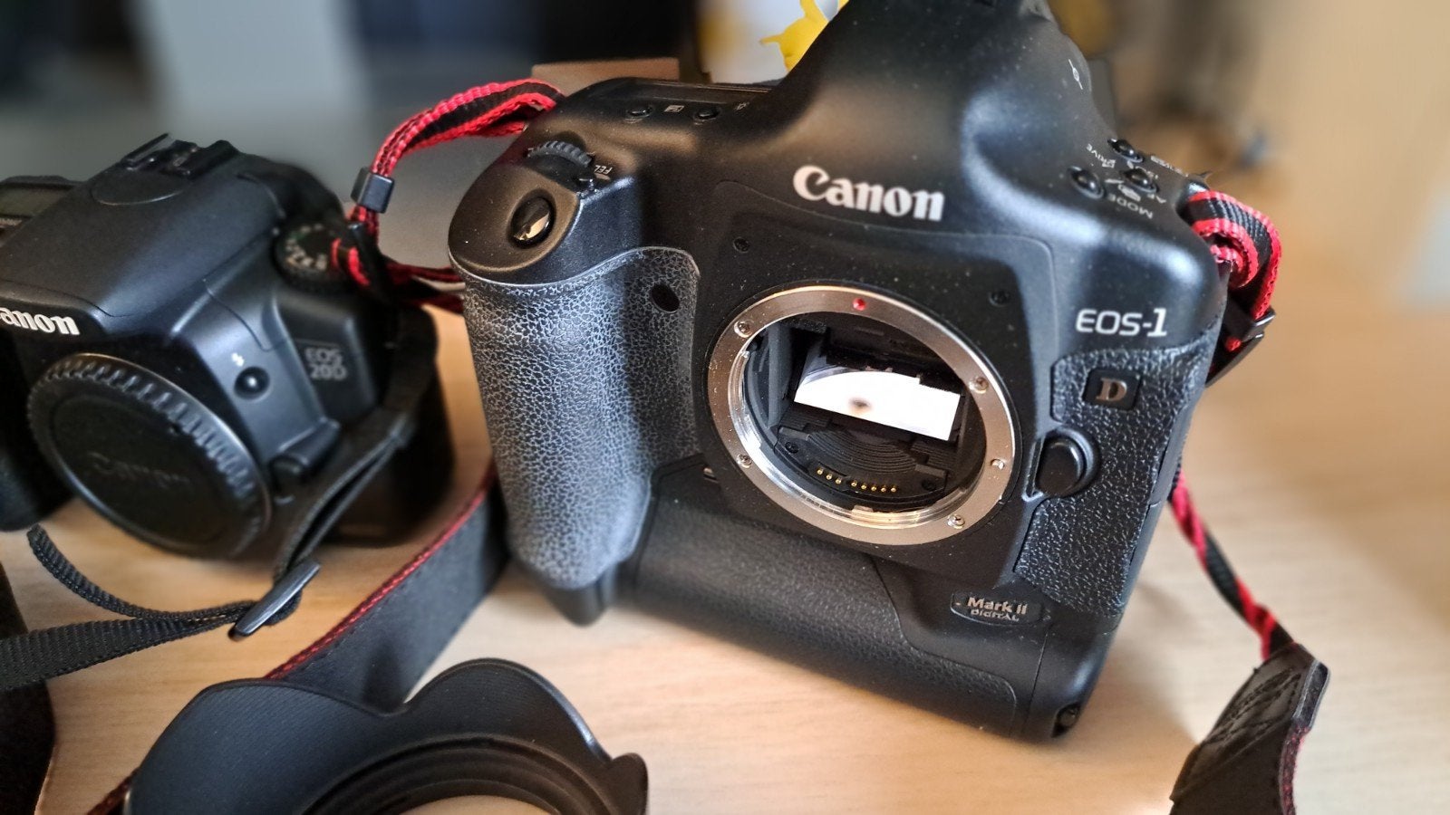 Canon eos 1D mark II body alleen zonder oplader of batterij, Ophalen of Verzenden, Zo goed als nieuw, Canon