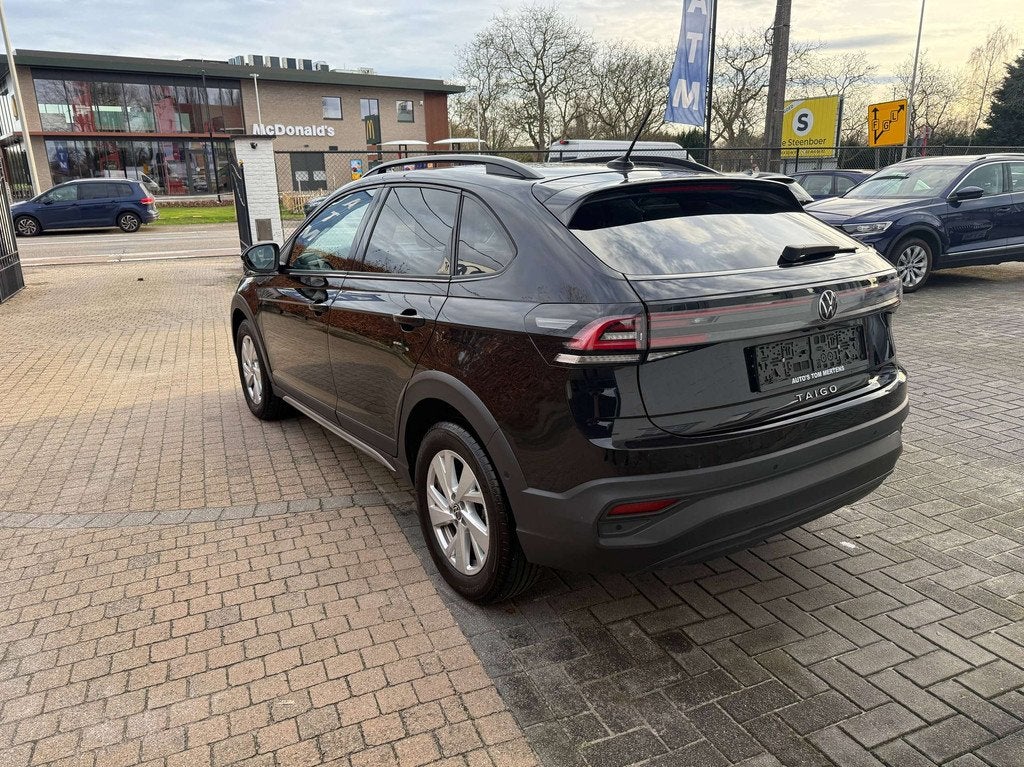Volkswagen Taigo Taigo 1.0 TSI OPF DSG Life/App CP/Lane-side, Stof, Gebruikt, Zwart, Bedrijf