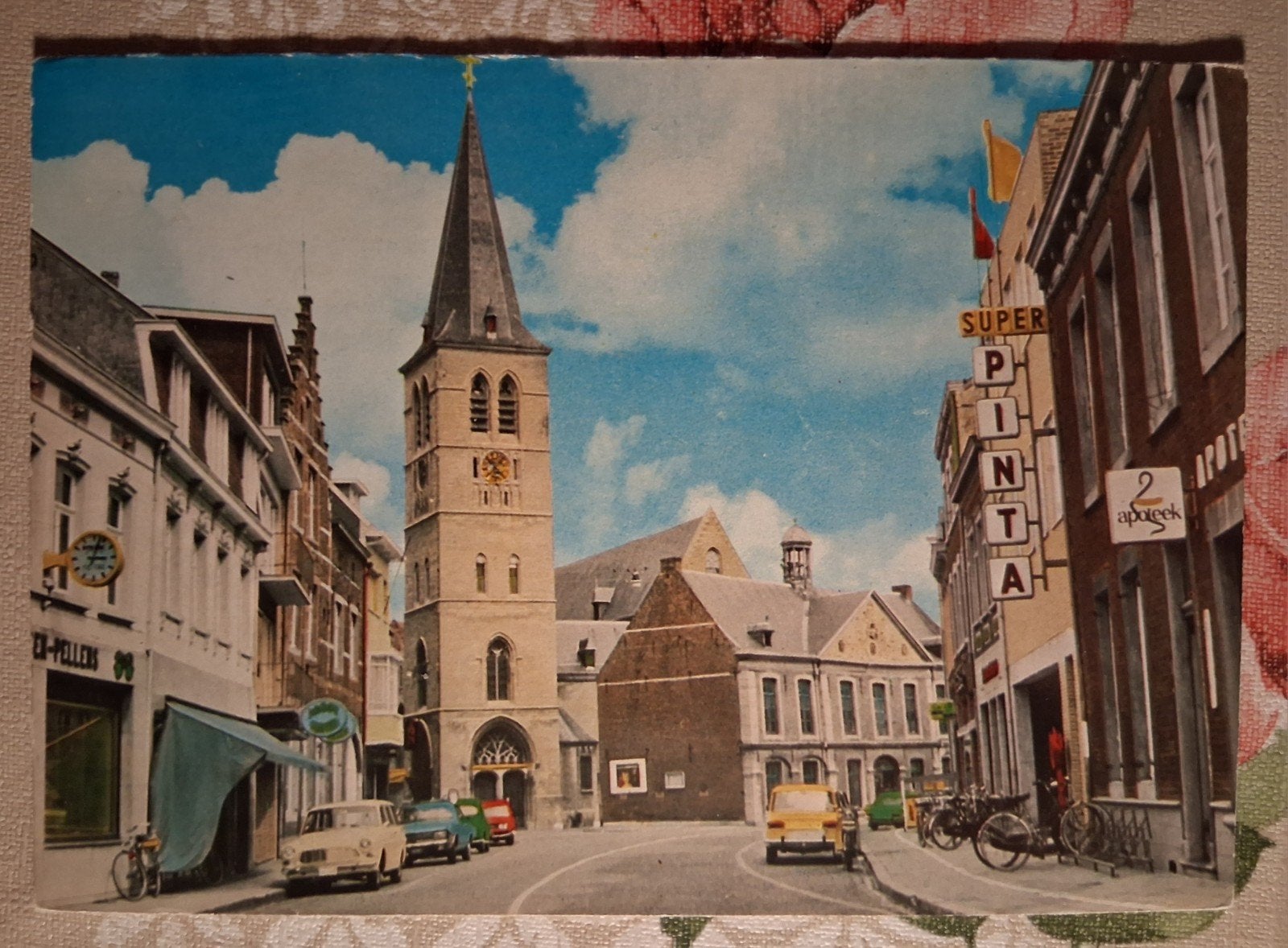 postkaart De Markt Bree, Verzamelen, Ophalen of Verzenden