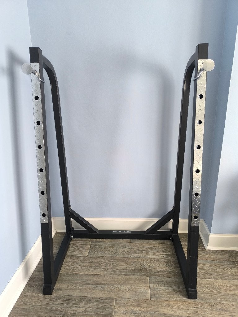 Squat Rack/ bench press de Focus Fitness, Enlèvement, Comme neuf, Bras