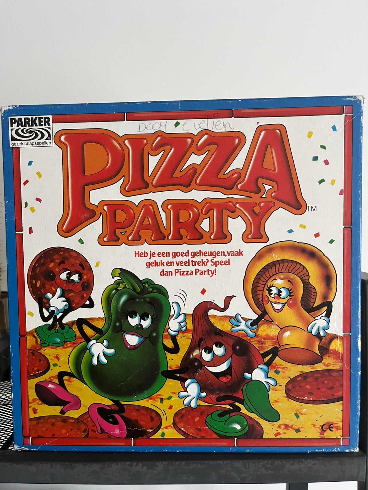 Pizza party, Ophalen, Gebruikt
