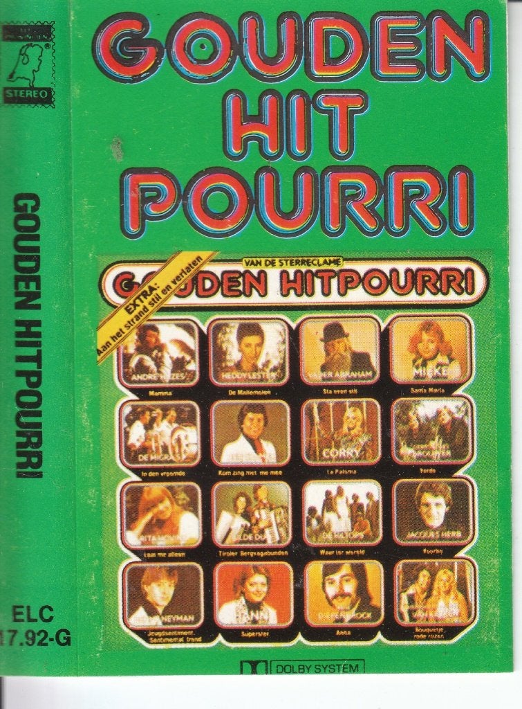 Gouden Hitpourri met Nederlandse artiesten, CD & DVD, Cassettes audio, Envoi, Albums de collection, Originale