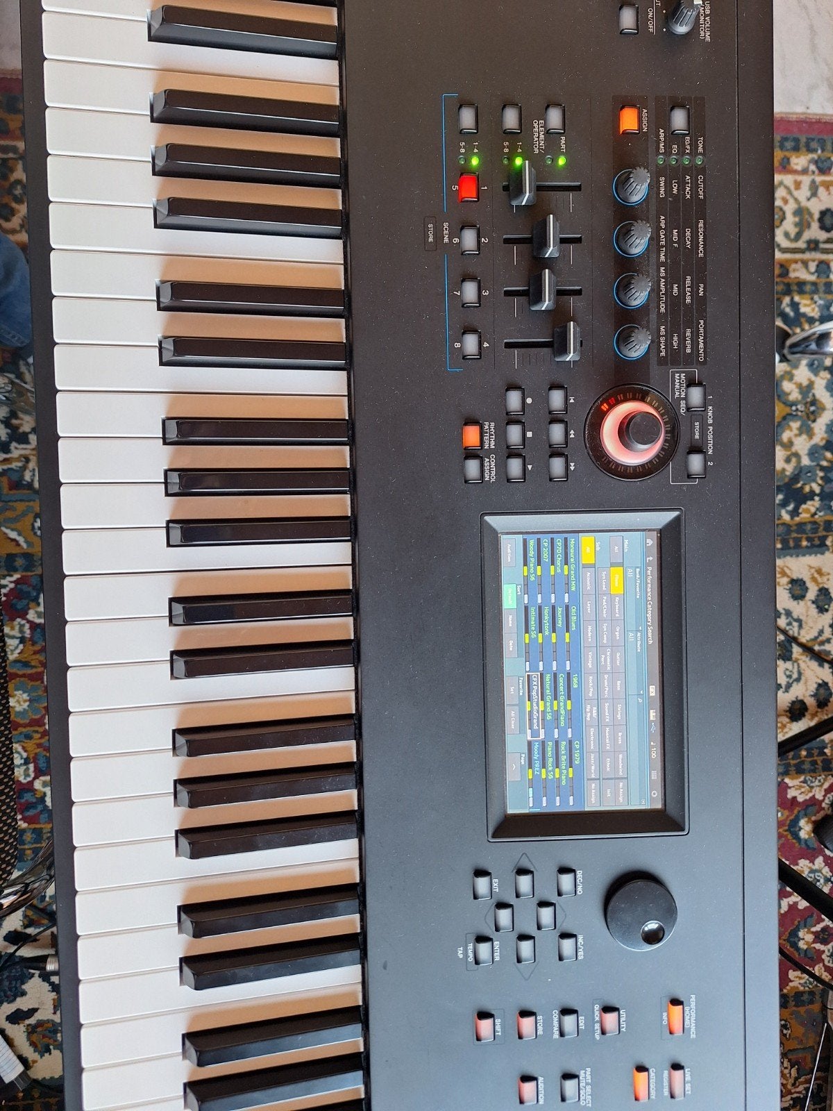 Synthétiseur/station de travail Yamaha MODX8 (88 touches pon, Musique & Instruments, Claviers, Enlèvement, Yamaha