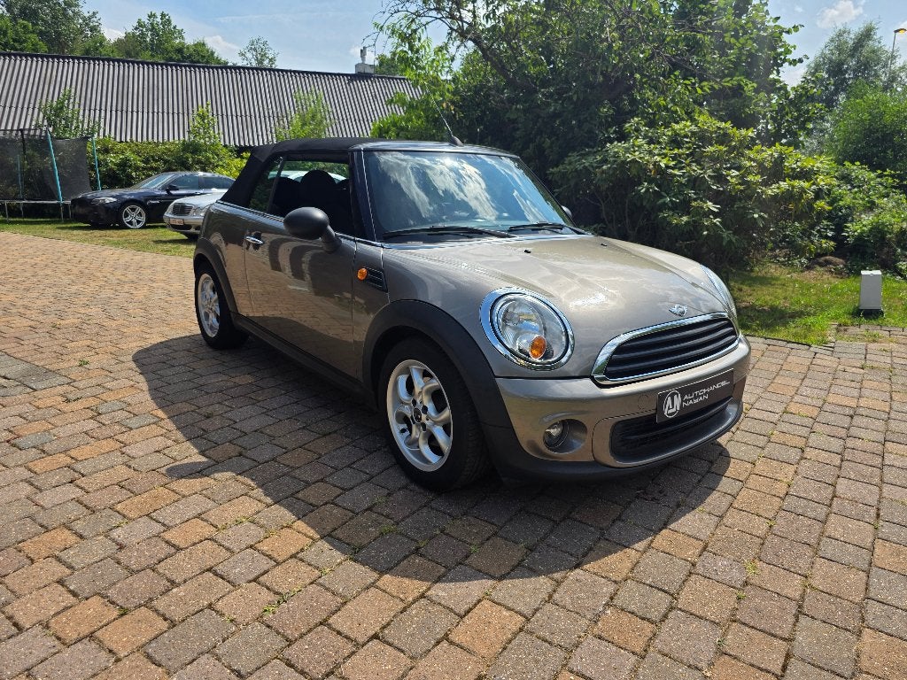 MINI One Cabrio 1.6 Automaat 1e Eigenaar Volledige Historiek, Auto's, Stof, 4 cilinders, Beige, 2 deurs