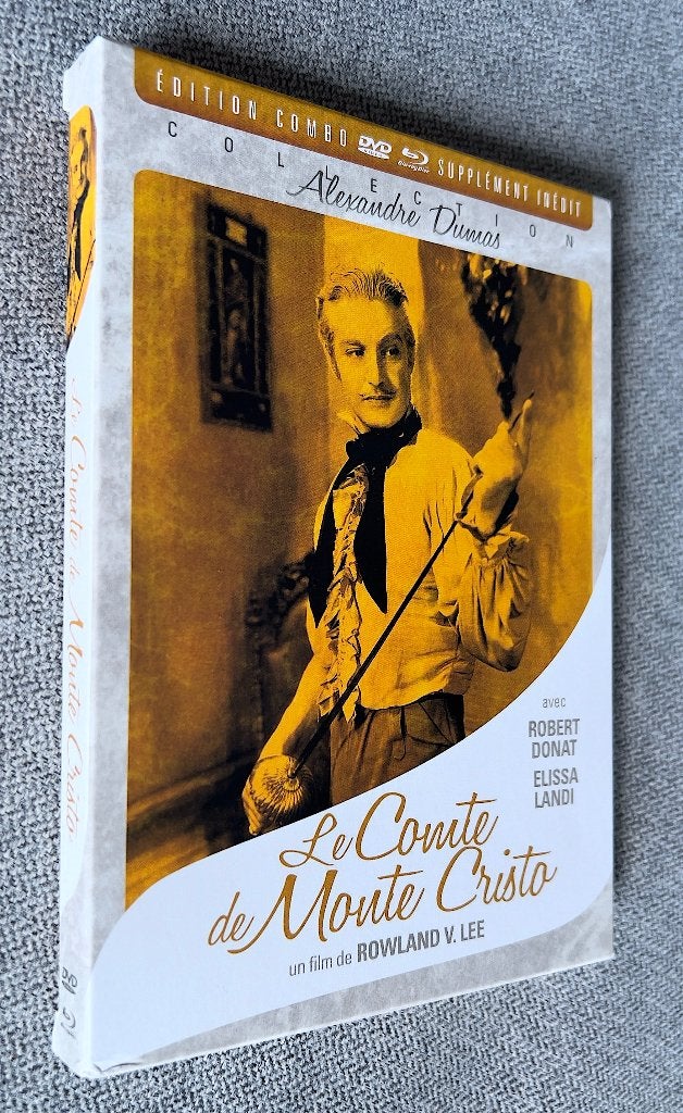 LE COMTE DE MONTE CRISTO (1934) BLURAY + DVD /// Comme Neuf, Avec suppléments, Enlèvement ou Envoi, Anglais, Film