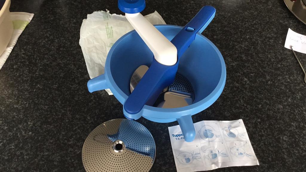 Passe vite Roerzeef tupperware Nieuw, Ophalen of Verzenden, Nieuw