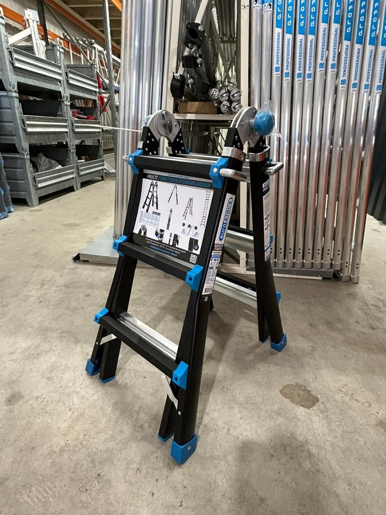 Eurostairs multifunctionele vouwladder 4x3 en 4x4 NIEUW, Articles professionnels, Aménagement de Bureau & Magasin | Pièces, Enlèvement