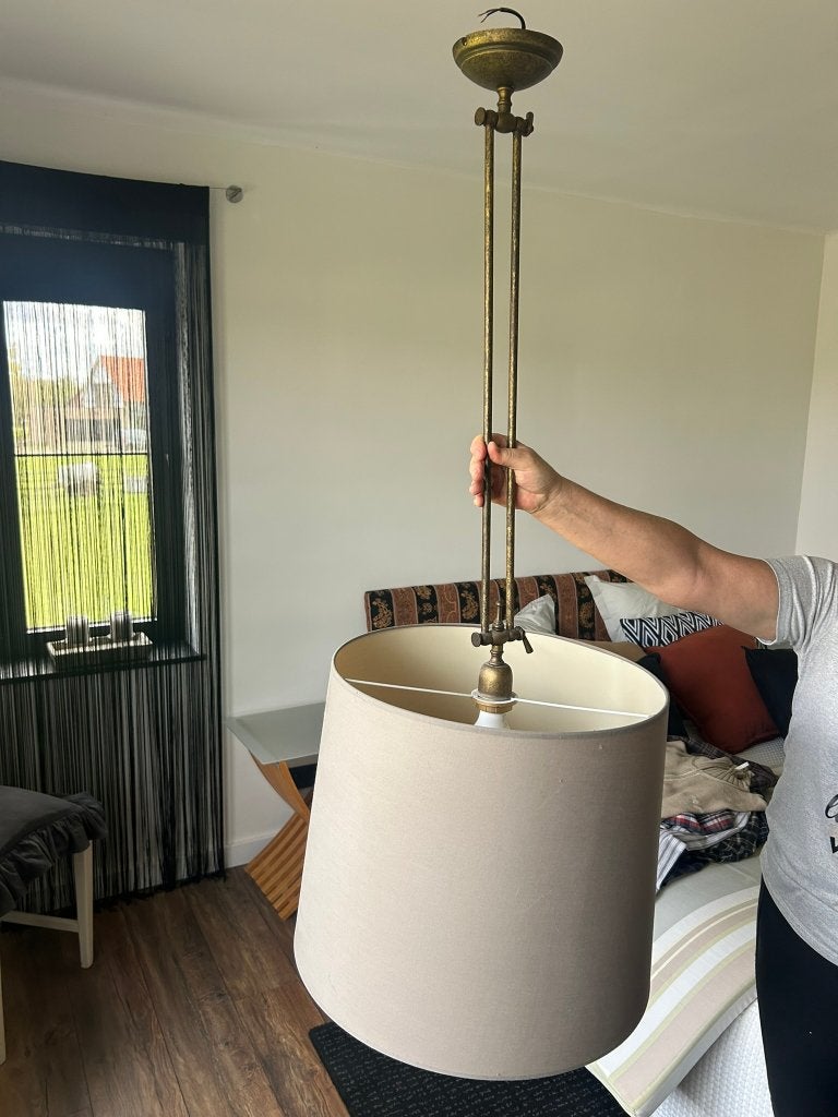 Hanglamp te koop, Ophalen, Inclusief lichtbron, Vintage, Hanglamp